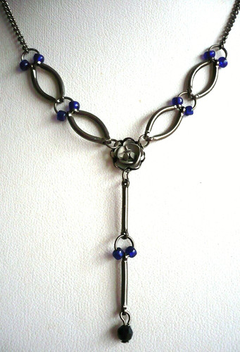 Feines collier kette - kette, rose