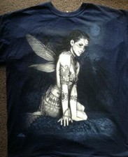 Gr L -Xl schwarzes Tattoo Elfe