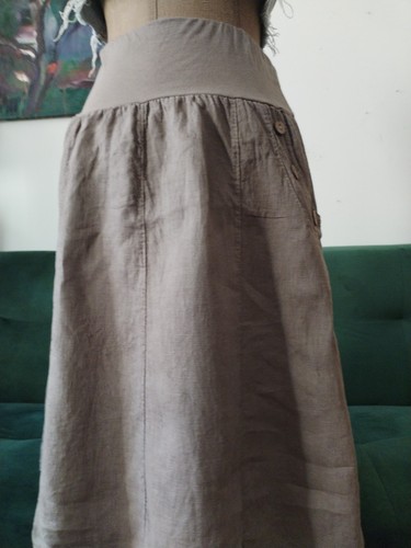 100 leinen linen skirt rock - leinen/linen,