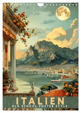 Italien - Old School Poster