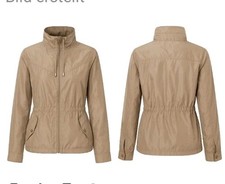 STEFFEN SCHRAUT Jacke Zier-Stehkragen Kordelzug figurumspielendGr 40 Mu