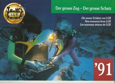 Katalog LGB Lehmann Großbahn Neuheiten 1991 Modellbahnen in G 1:22,5