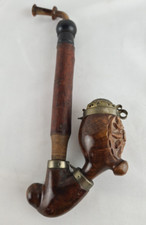 Vintage Jägerpfeife -Steckpfeife -Tabakpfeife -bezeichnet Standard (7)