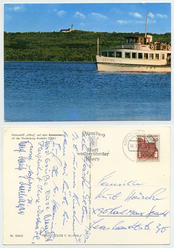 46803 ammersee motorschiff - ammersee,