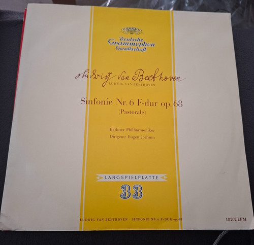 Beethoven mozart 3xlp dgg - mozart,