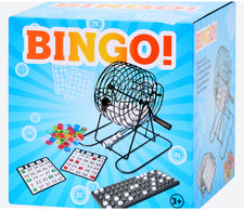 Bingo Spiel mit 75 Kugeln & 18