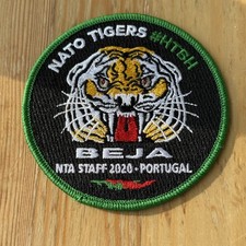 Patch airforce  nato airforce Portugal  tiger meet 2020 Beja NTM staff