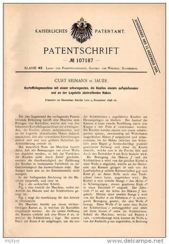 Original patentschrift c - original,