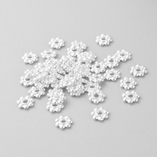 Metallperlen Spacer Blumen 5,5