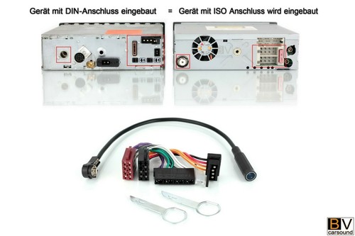 Radioanschlusskabel din iso - din, =