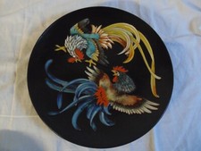 Karlsruhe Majolika Wandteller