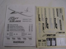 MULTIPLEX Modellbau EASY GLIDER 4 Bauanleitung und Klebebilder