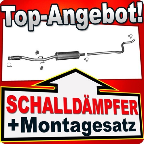 Mittelschalldämpfer für