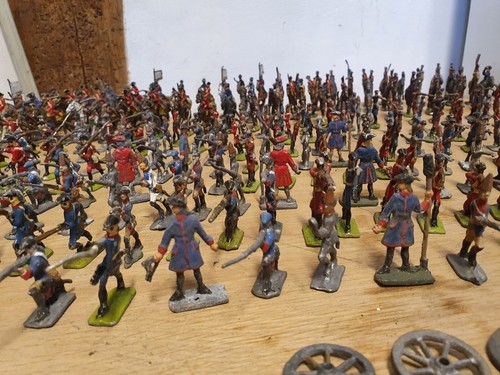 Konvolut antike zinnfiguren - konvolut,