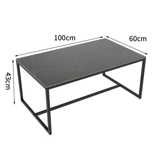 Marmor couchtisch optik - marmor,
