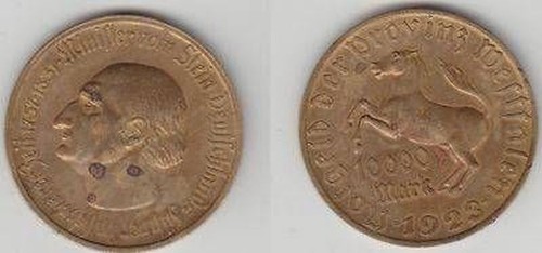 10000 mark notgeld - mark,