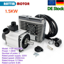 【DE】Servomotor 400W 750W 1KW 1.5KW 1.8KW 2KW AC Servo Motor Kit+Drive Controller