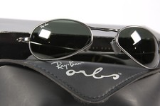 Ray Ban Orbs Prophecy Wrap Steel Gray W2576 G15 B&L USA Bausch & Lomb Vintage