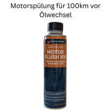 Motorspülung für 100km vor