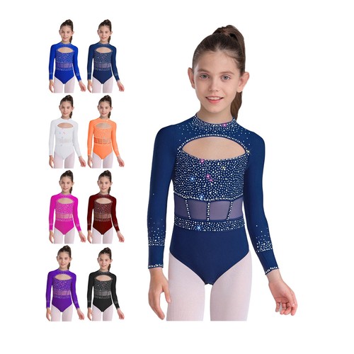 Mädchen jumpsuit eiskunstlauf - jumpsuit,
