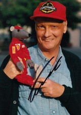 Niki lauda 13x18 signiertes - 13x18, cm