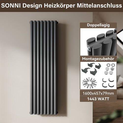Sonni heizkörper anthrazit - sonni,
