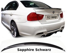 passend für BMW 3er E90, spoiler heckspoiler P-Still stil SCHWARZ heck flügel