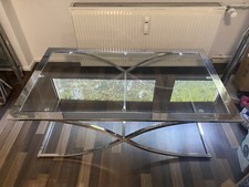 couchtisch glas metall