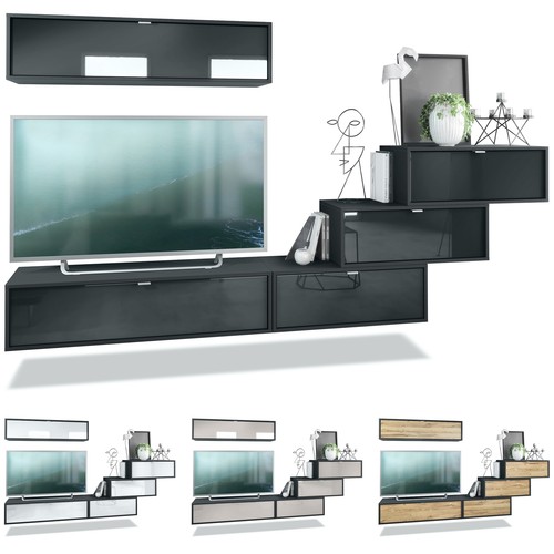 Wohnwand anbauwand fernsehwand - anbauwand,