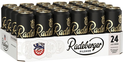 Radeberger pilsner dosen - radeberger, pilsner-