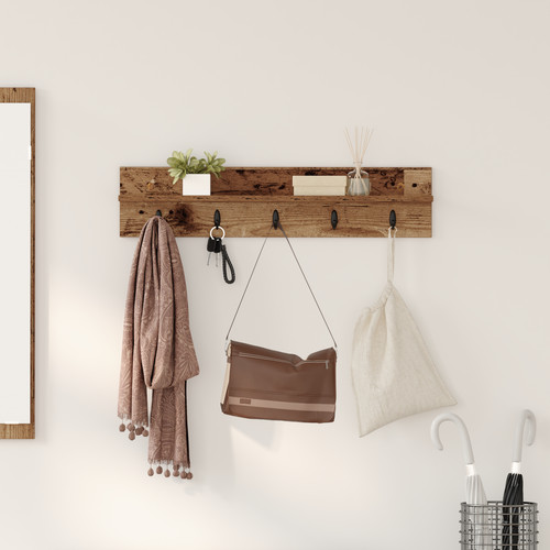 Wandgarderobe mit ablage - mit,