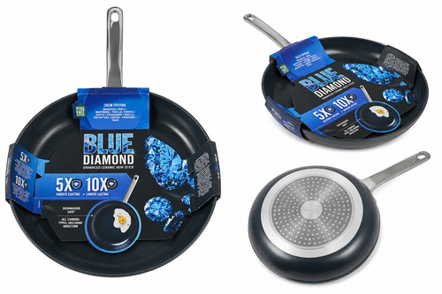 Blue diamond bratpfanne cm - diamond,