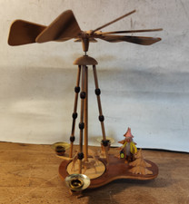 Pyramide Tischpyramide Reh Wichtel Zwerg Wald Erzgebirge Weihnachten