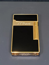 ST Dupont Schwarz Gold TRIBUTE Feuerzeug mit Box NEU 2025