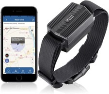 PROFI Gps Tracker Live App Ortung für Hund Katze Tier Halsband Wasserdicht X73
