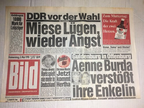 Bild zeitung mai - zeitung,,