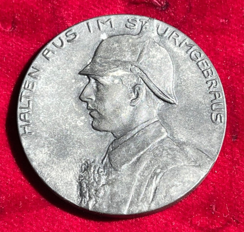 Alt zink medaille - alt,