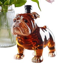 Bulldog -Whiskyflasche lustige