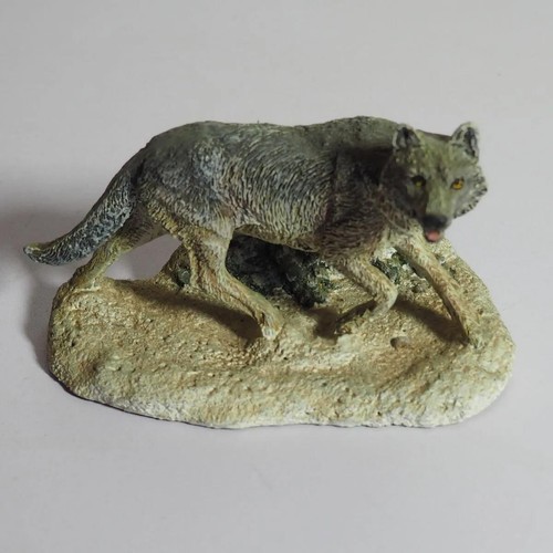 Franklin mint wolf skulptur - mint,