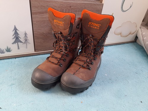 Stihl motorsägen lederstiefel - motorsägen,