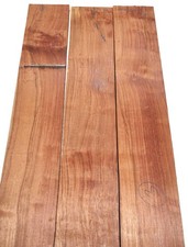 3x Bubinga Holz Rosenholz