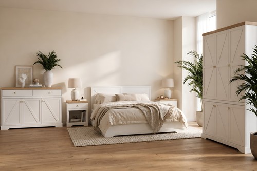 Barn schlafzimmer set tlg - schlafzimmer,