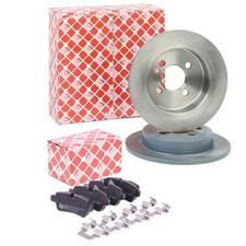 FEBI Bremsenset Hinten Bremsscheiben Beläge Satz für MINI Schrägheck (R56) 259mm