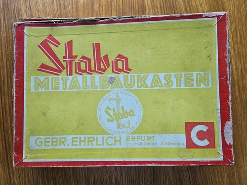 Ddr staba metallbaukasten - staba, c