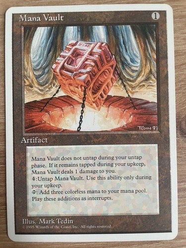Mana vault - vault, edition)