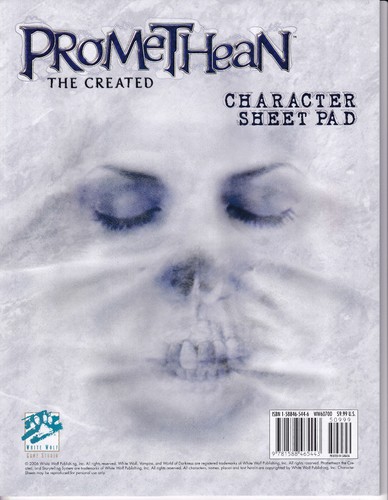 Character sheet pad - character,