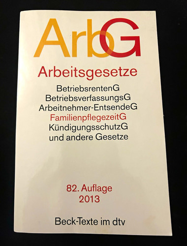 Arbg arbeitsgesetze beck texte - arbeitsgesetze, beck-texte