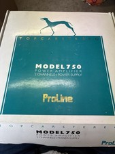 ProLine Model 750 Power Amplifier 2-Channel MOSFET Car Audio Verstärker OVP