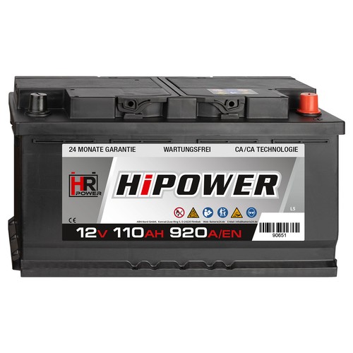 Pkw batterie autobatterie 12v - batterie,