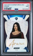 Arwen 2024 Kakawow Phantom Warner Bros. 100th Script Art Auto Card 017/100 PSA 9